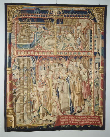 Le Miracle de l'eau, de la tenture de saint Anatoile de Salins, image 3/4