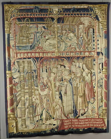 Le Miracle de l'eau, de la tenture de saint Anatoile de Salins