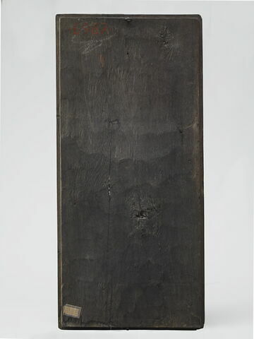 Panneau à décor de candélabre et buste d'homme dans un médaillon, image 2/2