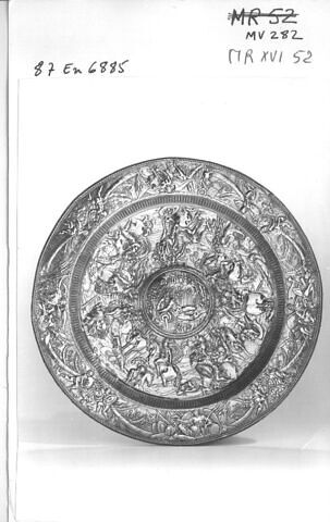 Grand plat aux armes des Gondi, image 2/2