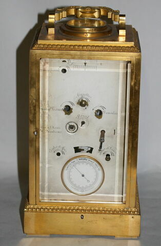 Pendule de voyage de Paul Brocot dans son écrin, image 6/7