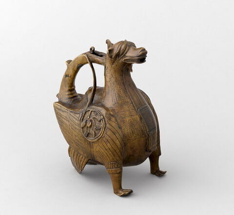 Aquamanile : dragon couramment appelé griffon, image 2/5