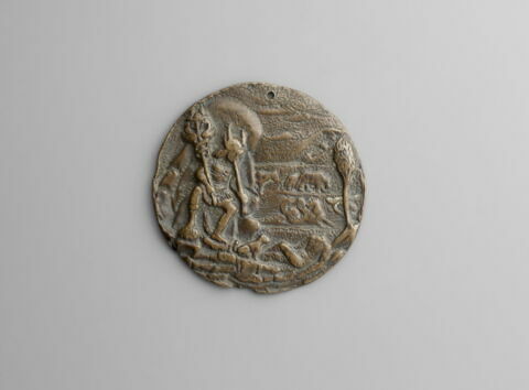 Plaquette : Mercure et Argus