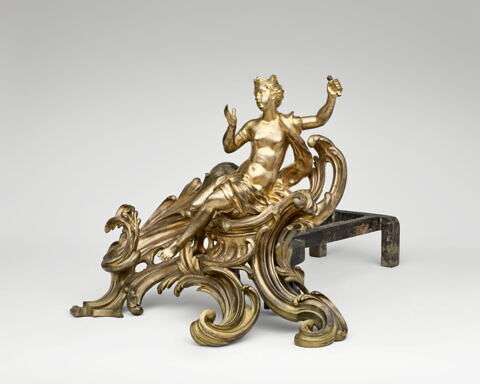 Feu surmonté de la figure d'Amphitrite (avec OA 5147 1), image 2/3