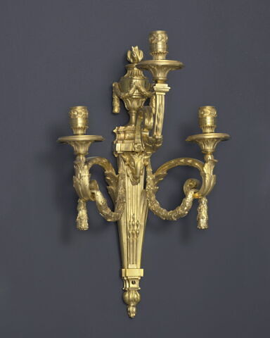 Bras d'applique à trois branches, d'une paire (avec OA 5190 1), image 2/2