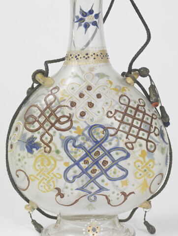 Gourde de pèlerin à décor géométrique, image 2/4
