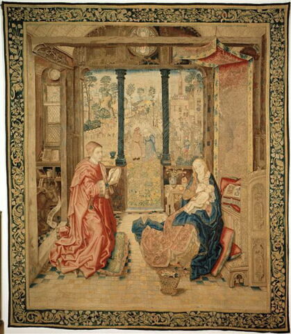 Saint Luc peignant la Vierge d'après Rogier van der Weyden