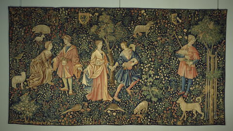 La danse, de la Tenture de la Noble Pastorale, image 11/11