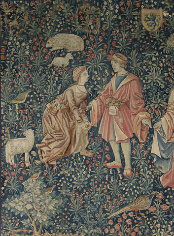 La danse, de la Tenture de la Noble Pastorale, image 4/11
