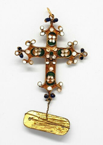 Croix ansée avec son étui en cuir, image 3/6