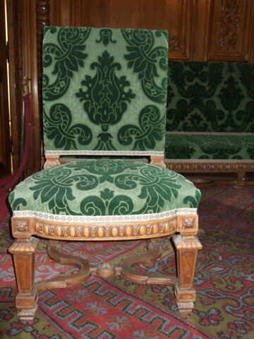 Chaise de l'antichambre Napoléon III (d'un ensemble de huit)