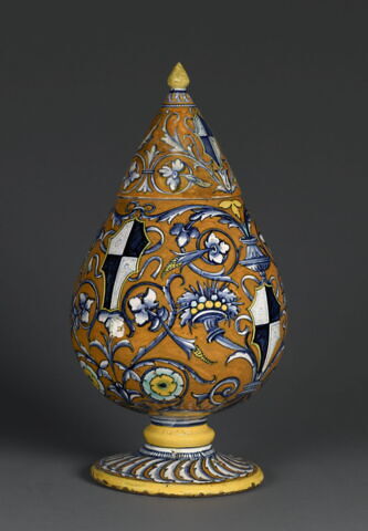 Vase : Armes des Manfredi, seigneurs de Faenza, image 9/14