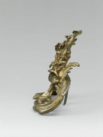 Chenet, d'une paire (avec OA 12378 2), image 2/8