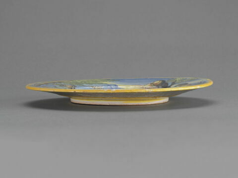 Assiette : Moïse frappant le rocher, image 3/3