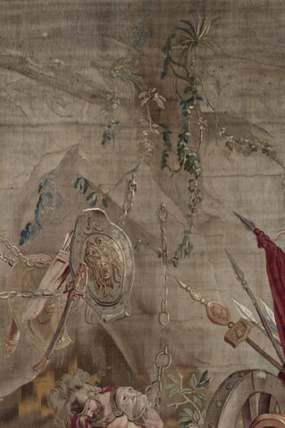 Le Triomphe de Minerve ou L'Abondance et la Paix récompensant les Arts, de la tenture du Triomphe des dieux, image 7/22