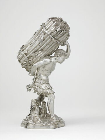 Sucrier à poudre : figure d'homme, image 3/13