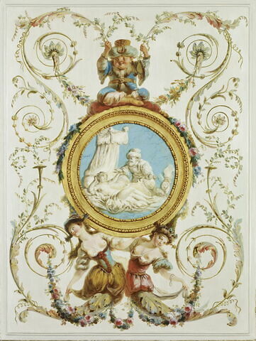 Panneau supérieur d'une porte