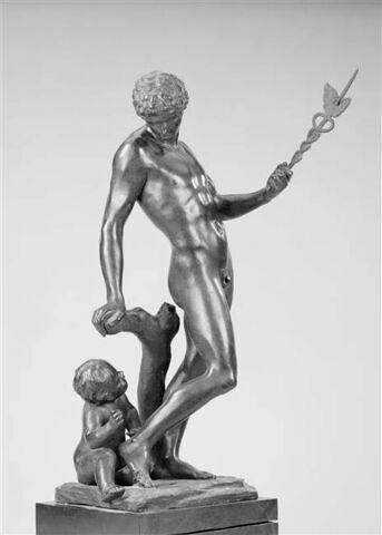 Statuette : Mercure et l'Amour, image 2/3