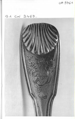 Cuiller de table armoriée, image 3/8