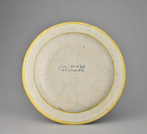 Plat rond : l'enlèvement d'Hélène, image 2/8