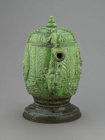 Pot à deux becs : Emblème de la salamandre, image 4/5