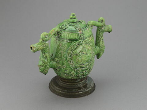 Pot à deux becs : Emblème de la salamandre, image 5/5