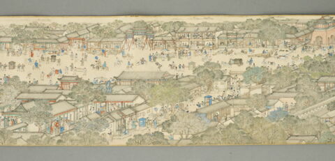 Rouleau: Sur le fleuve, le jour de la fête de Qingming (Qingming shangue tu 清明上河圖), image 5/18