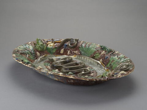 Plat ovale : rustiques figulines, image 2/8