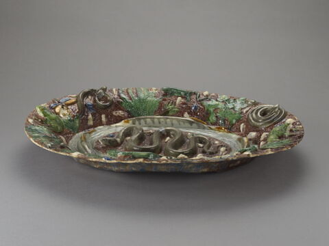 Plat ovale : rustiques figulines, image 6/8