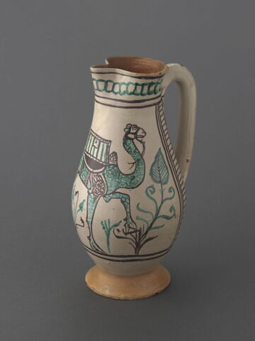 Cruche à bec trilobé : dromadaire, image 3/6