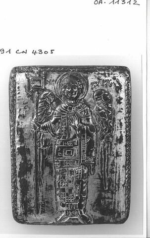 Plaque : l'Archange saint Michel, image 2/2