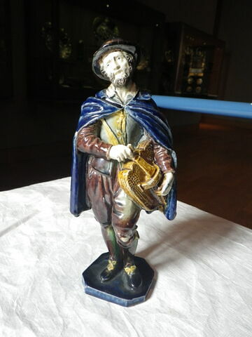 Statuette : Joueur de vielle, image 6/10