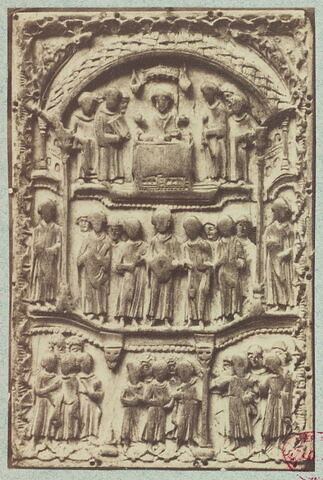 Plaque de reliure : Scènes liturgiques, image 4/4