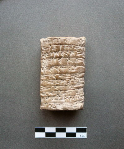 tablette ; scellement