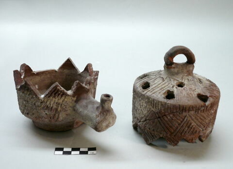 vase ; brasero