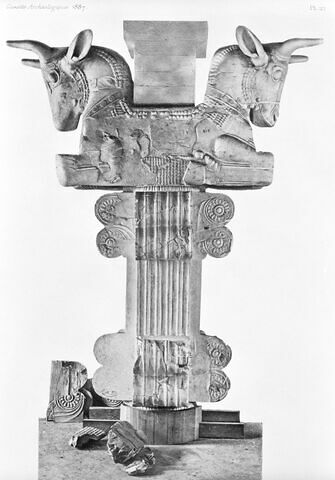 Chapiteau de l'Apadana, image 9/13