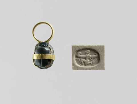 scarabée ; cachet ; amulette