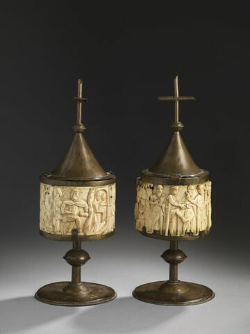 Pyxide de Lavoûte-Chilhac, d'une paire : Massacre des Innocents ; Fuite d'Elisabeth, image 7/8