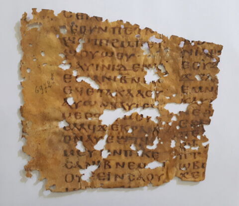 feuillet de codex ; fragment