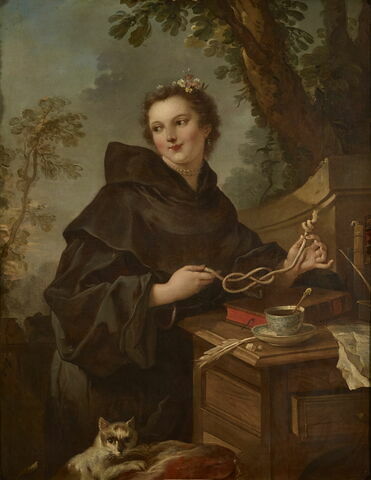 Portrait de Louise-Anne de Bourbon Condé, Mlle de Charolais