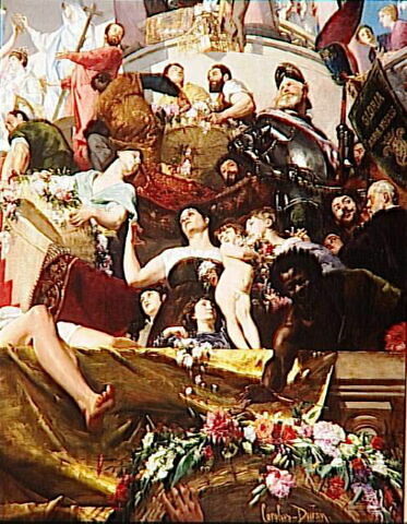 Plafond : Gloria Mariae Medicis, dit Le triomphe de Marie de Médicis, image 2/3