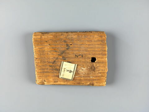 étiquette de momie rectangulaire ; étiquette de momie biface, image 2/2