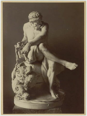 Pluton, dieu des Enfers tenant Cerbère enchaîné, image 14/14