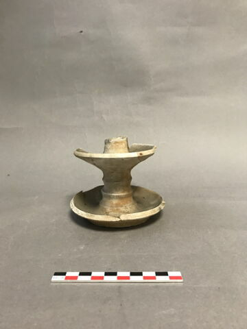 bougeoir ; lampe à huile, image 2/3