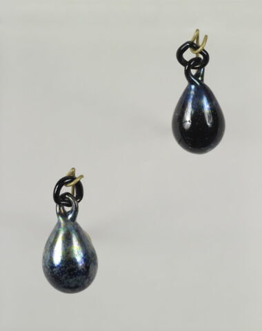 perle ; boucle d'oreille, image 3/3