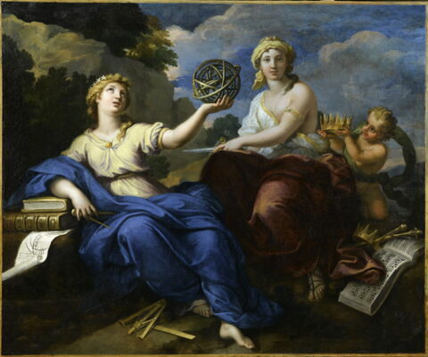 Uranie et Melpomène