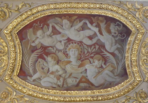Compartiment du plafond : L'Etude, image 2/2