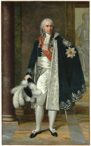 Portrait d'Hugues Bernard Maret (futur duc de Bassano), ministre secrétaire d'État, image 2/2