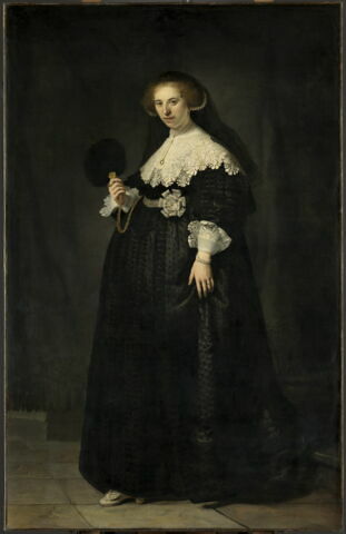 Portrait de Oopjen Coppit en costume à la française, image 7/13