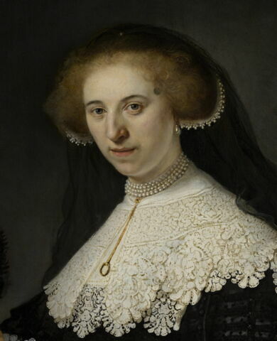 Portrait de Oopjen Coppit en costume à la française, image 6/13